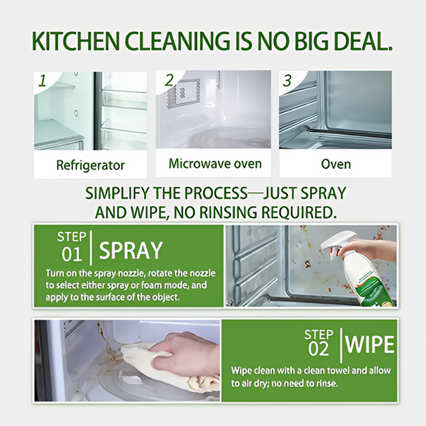 🍃Natural Enzyme Formula Liquid Cleaner Gentle for Household Appliances✨