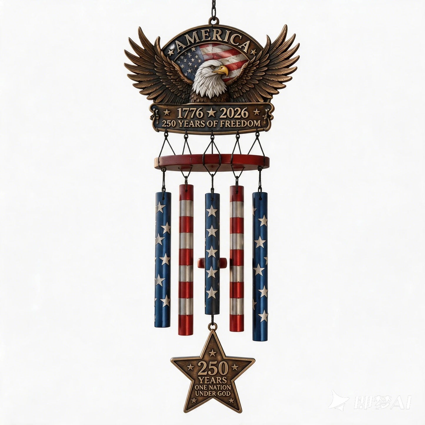 🔥Last Day 49% OFF -250 Years of FreedomTM Commemorate Wind Chime