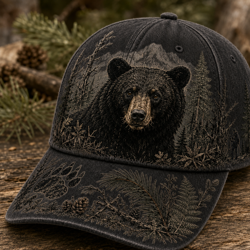 🐻 BEAR HUNTING WILD & UNTAMED HAT