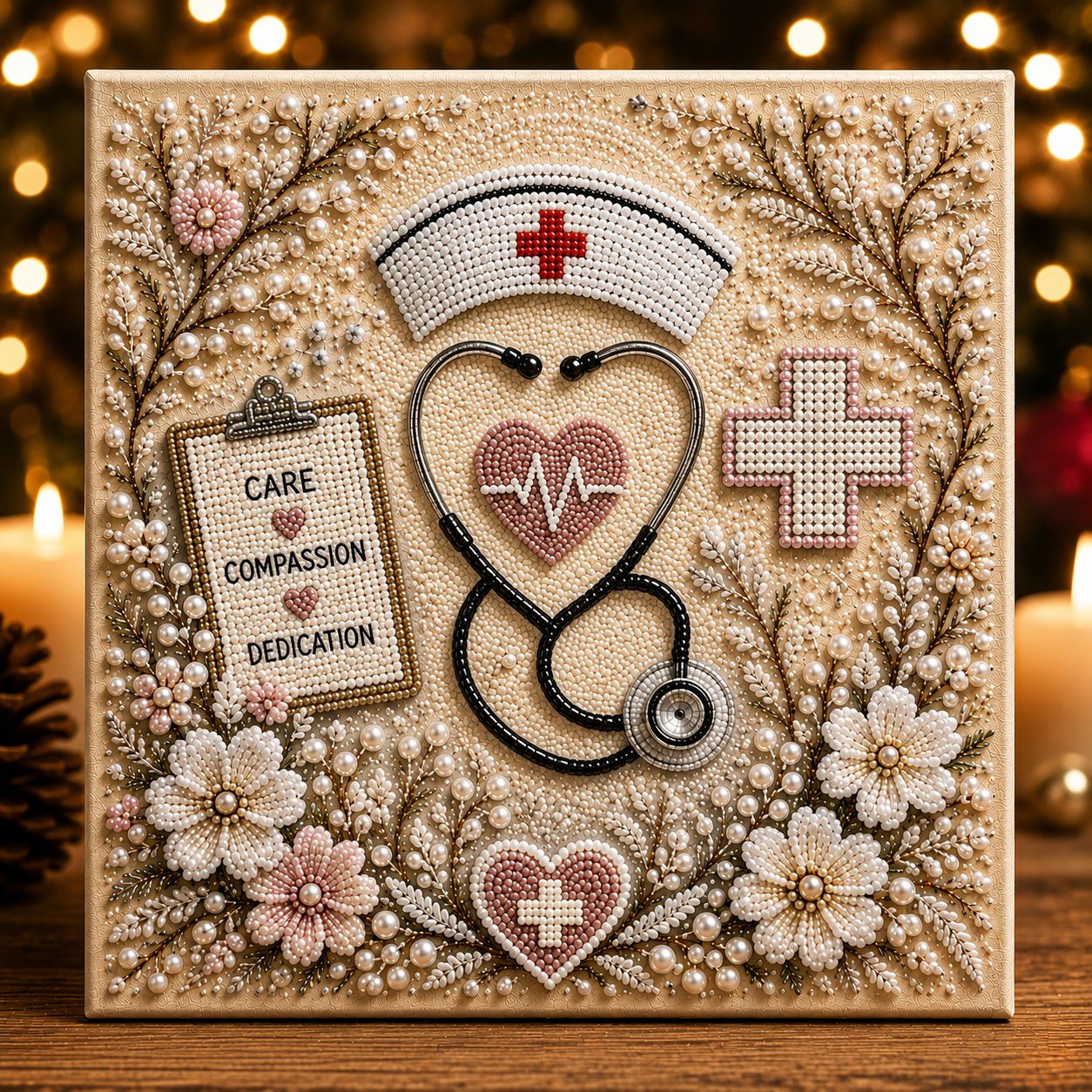 📈🔥2026 Top Picks👩⚕️ Nurse Pearl Art DIY Kit