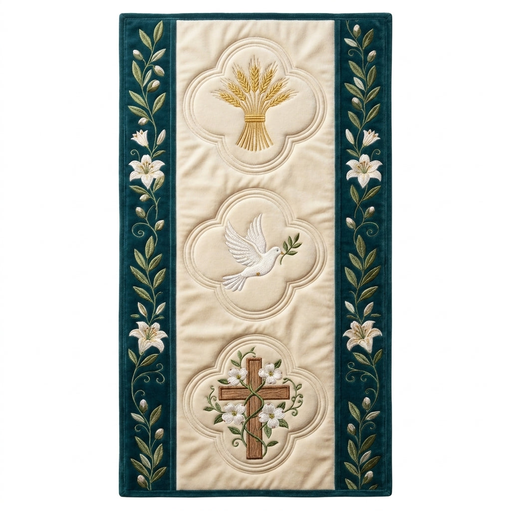 🕊️Religious Special Offerings✝️ - Elegant Floral Premium Table Runner - Everyday Dining & Decor