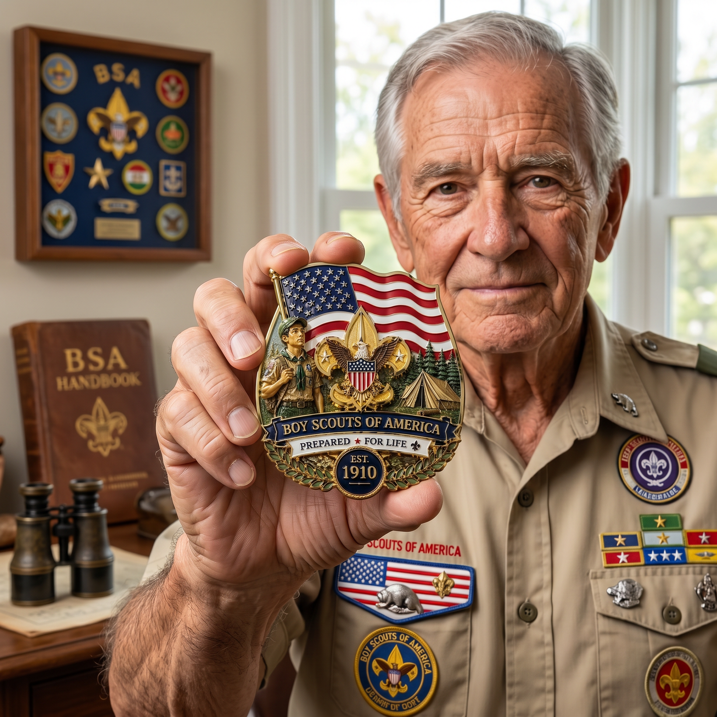 Boy Scouts of America Legacy Heritage Pin