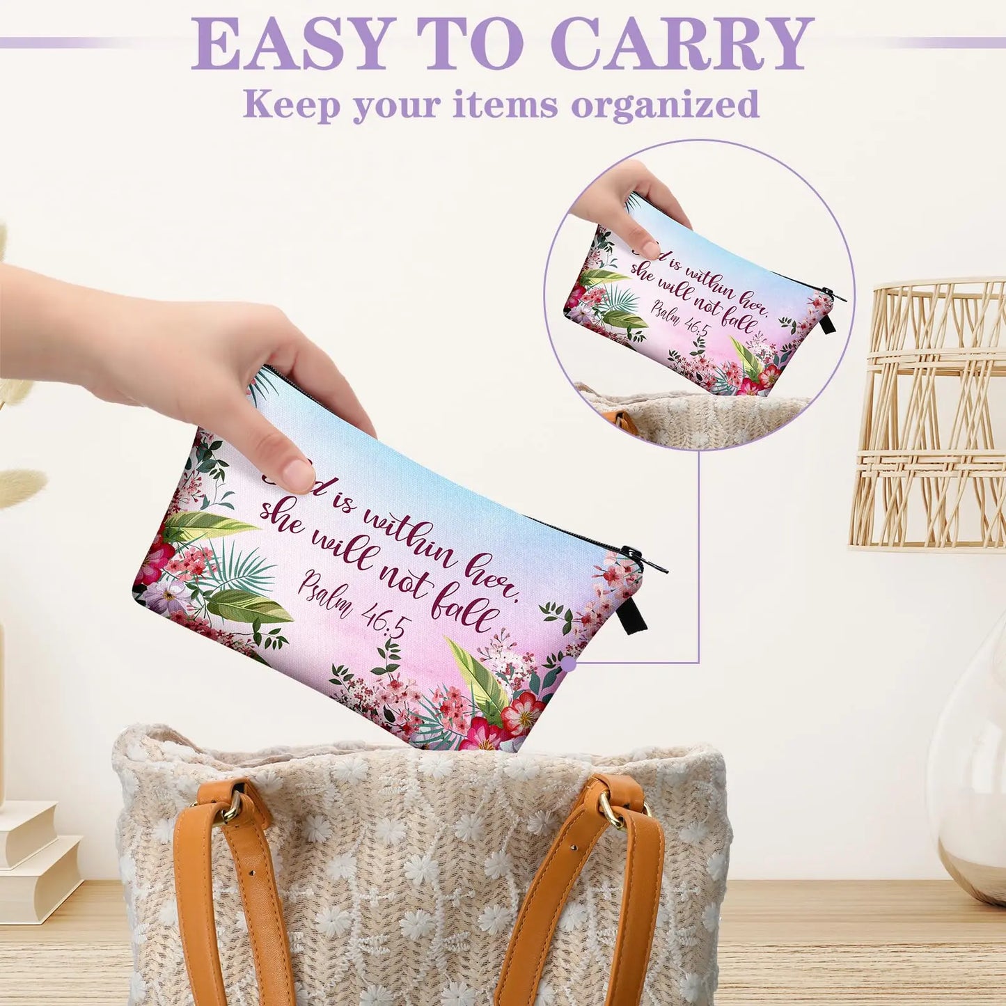🌼Christian Makeup Bag