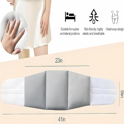 Lumbar Support Pillow – Premium Ergonomic Waist Cushion for Sleeping, Working & Driving Comfort