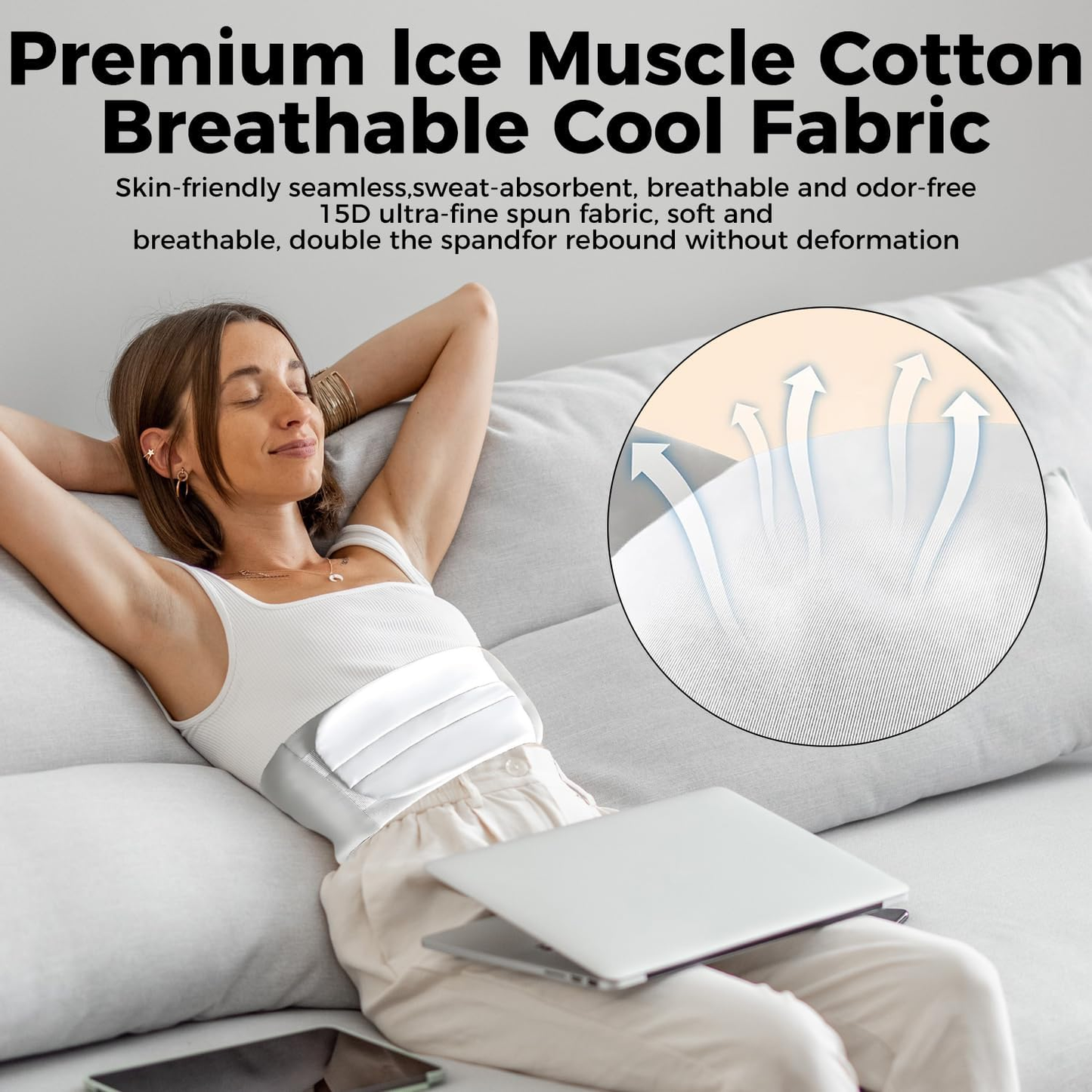 Lumbar Support Pillow – Premium Ergonomic Waist Cushion for Sleeping, Working & Driving Comfort