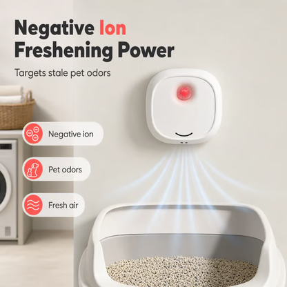 🔥Limited Time 49% OFF! 🌬️Say goodbye to unpleasant odors with it! Smart Quiet Pet Odor Eliminator