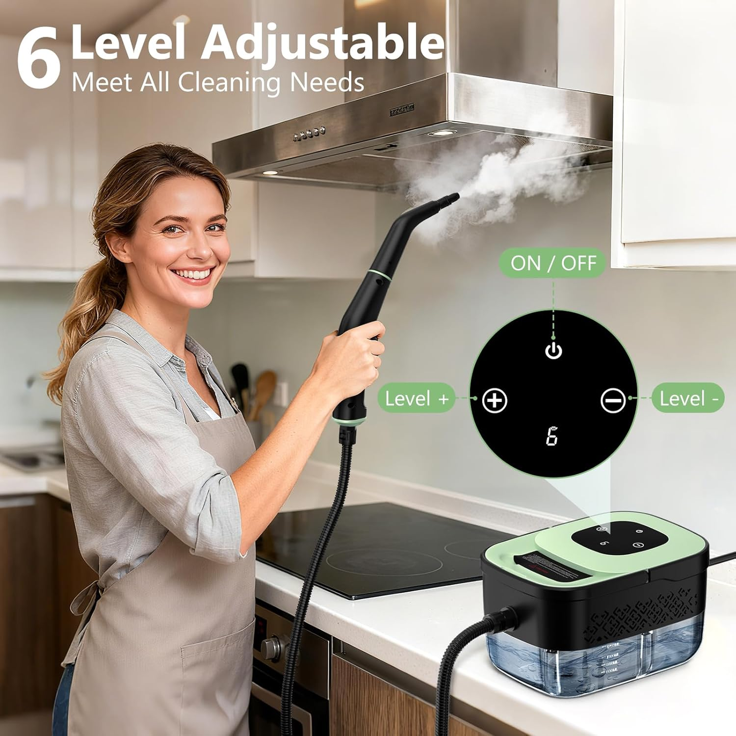 Portable Steam Cleaner – Handheld Steamer