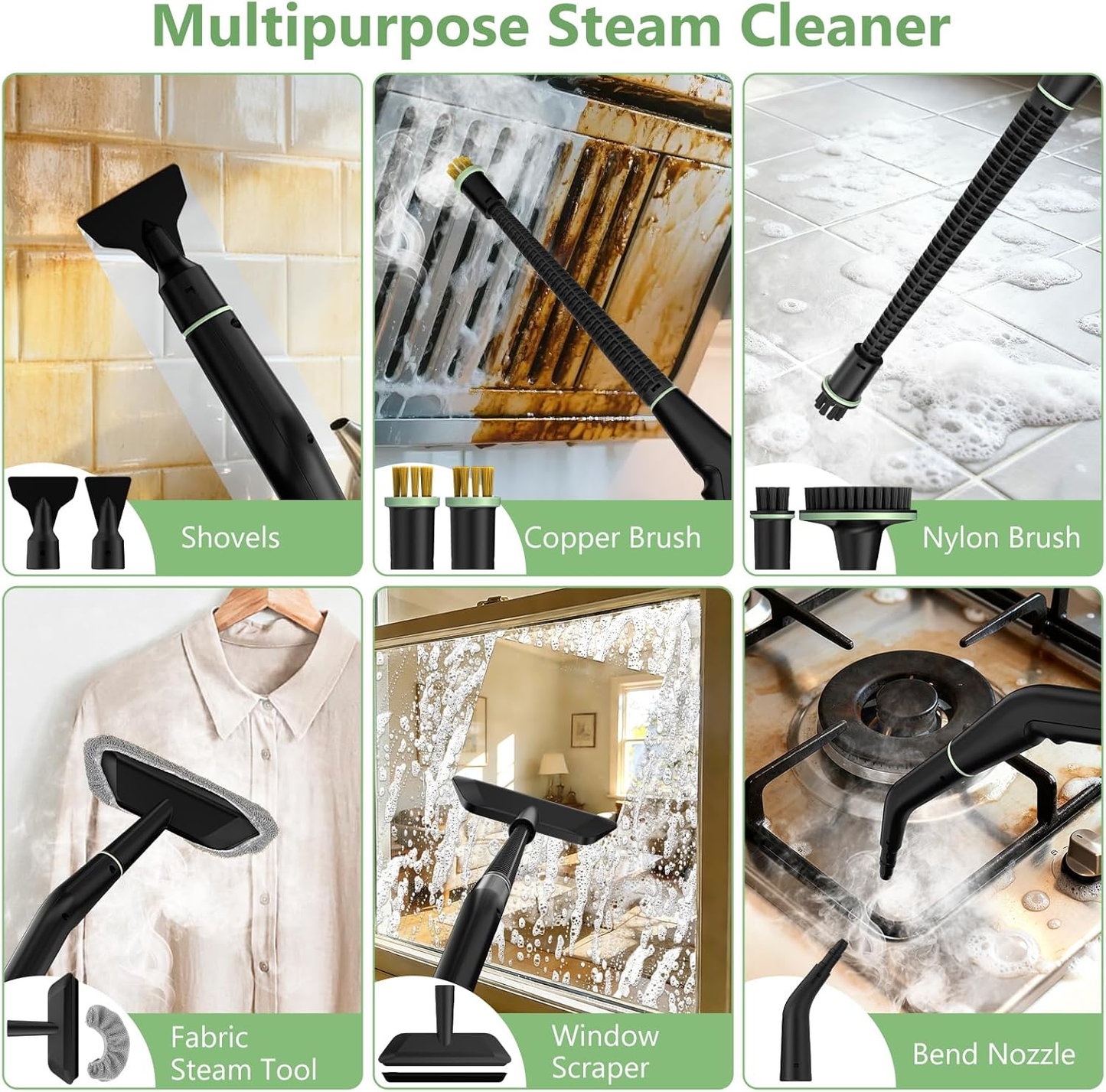 Portable Steam Cleaner – Handheld Steamer