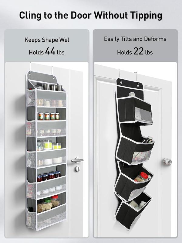 Over-the-Door Hanging Storage Organizer for Bedroom, Bathroom & Dorm