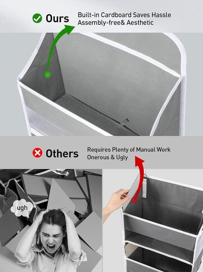 Over-the-Door Hanging Storage Organizer for Bedroom, Bathroom & Dorm