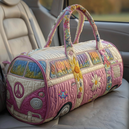 🔥LAST DAY 50% OFF-Hippie Van Quilted Duffle Bag✨