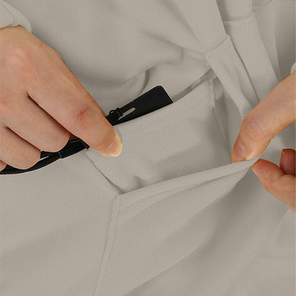 Airplane Model Travel Hoodie Eye Mask Built in Long Sleeve Oversized Sweatshirt