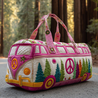 🔥LAST DAY 50% OFF-Hippie Van Quilted Duffle Bag✨