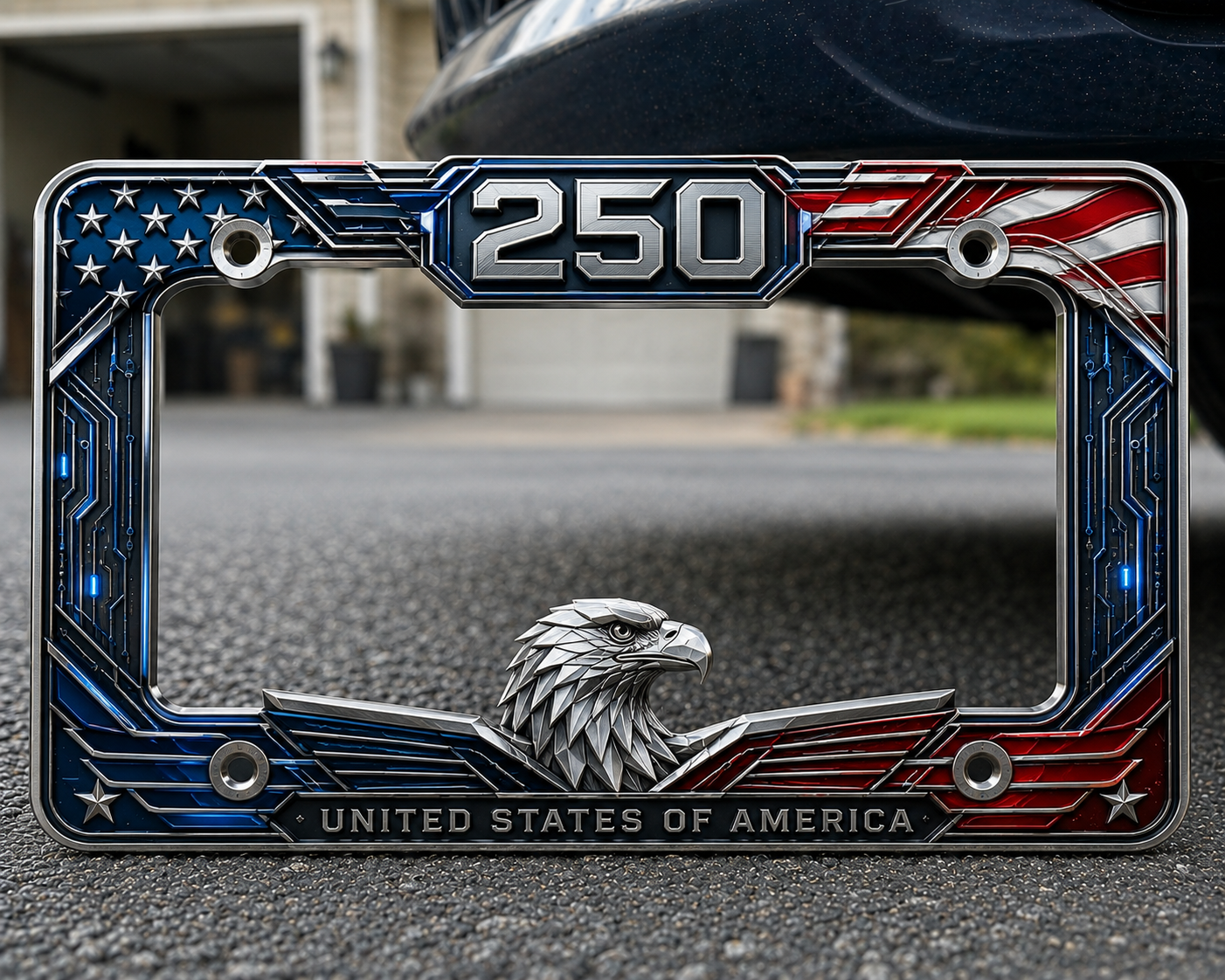🗽LAST DAY 49% OFF-🦅250th Anniversary Commemorative License Plate Frame
