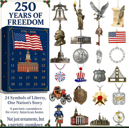 🏆🗽250 Years of Freedom Patriotic Countdown Box