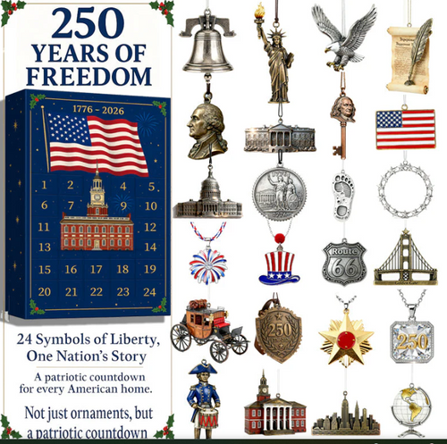 🏆🗽250 Years of Freedom Patriotic Countdown Box
