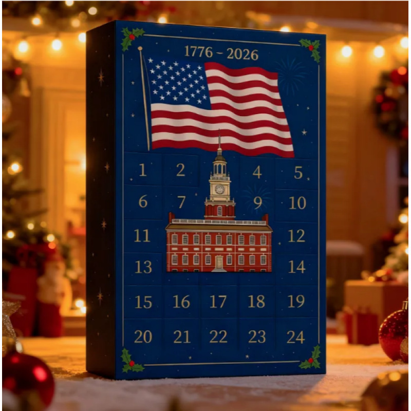 🏆🗽250 Years of Freedom Patriotic Countdown Box