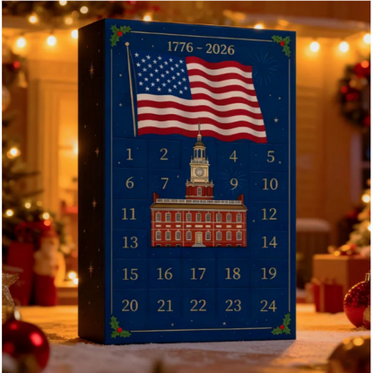 🏆🗽250 Years of Freedom Patriotic Countdown Box