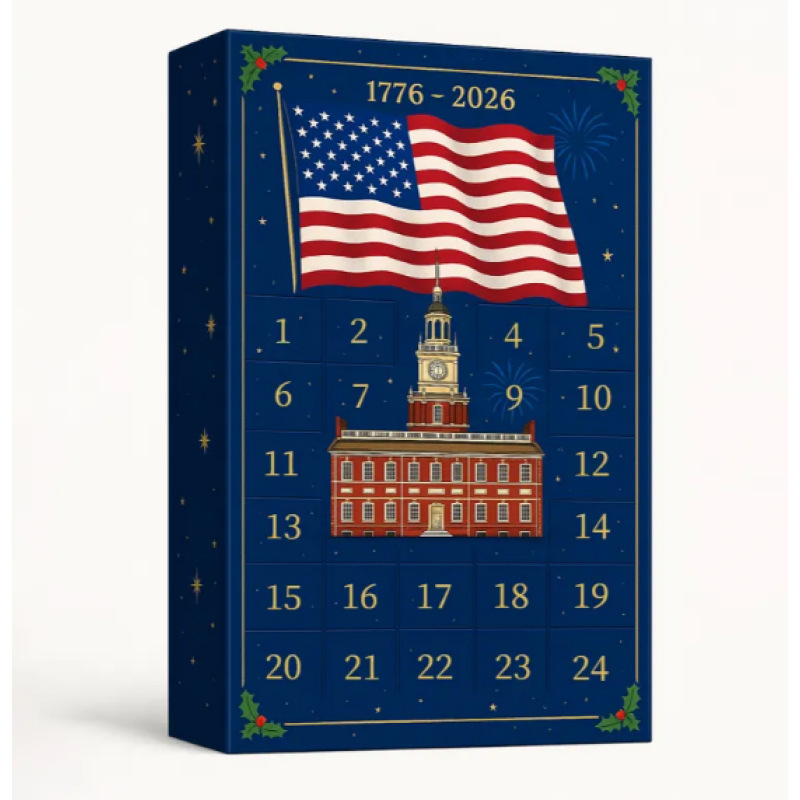 🏆🗽250 Years of Freedom Patriotic Countdown Box