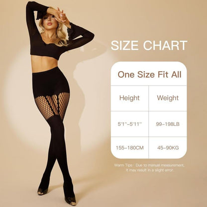 Women's Sexy Fishnet Mock Thigh High Stockings