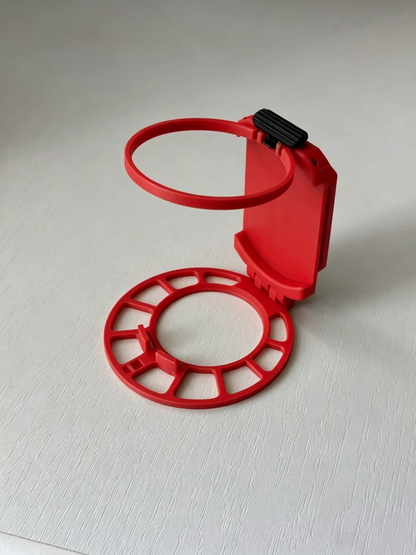 🥤 Foldable Belt Beverage Holder,Hands-Free Outdoor Cup Clip