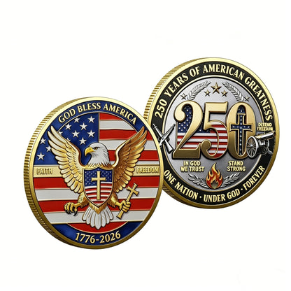 🔥LAST DAY 50% OFF✨9PCS USA 250th Anniversary Commemorative Coin Gift Set