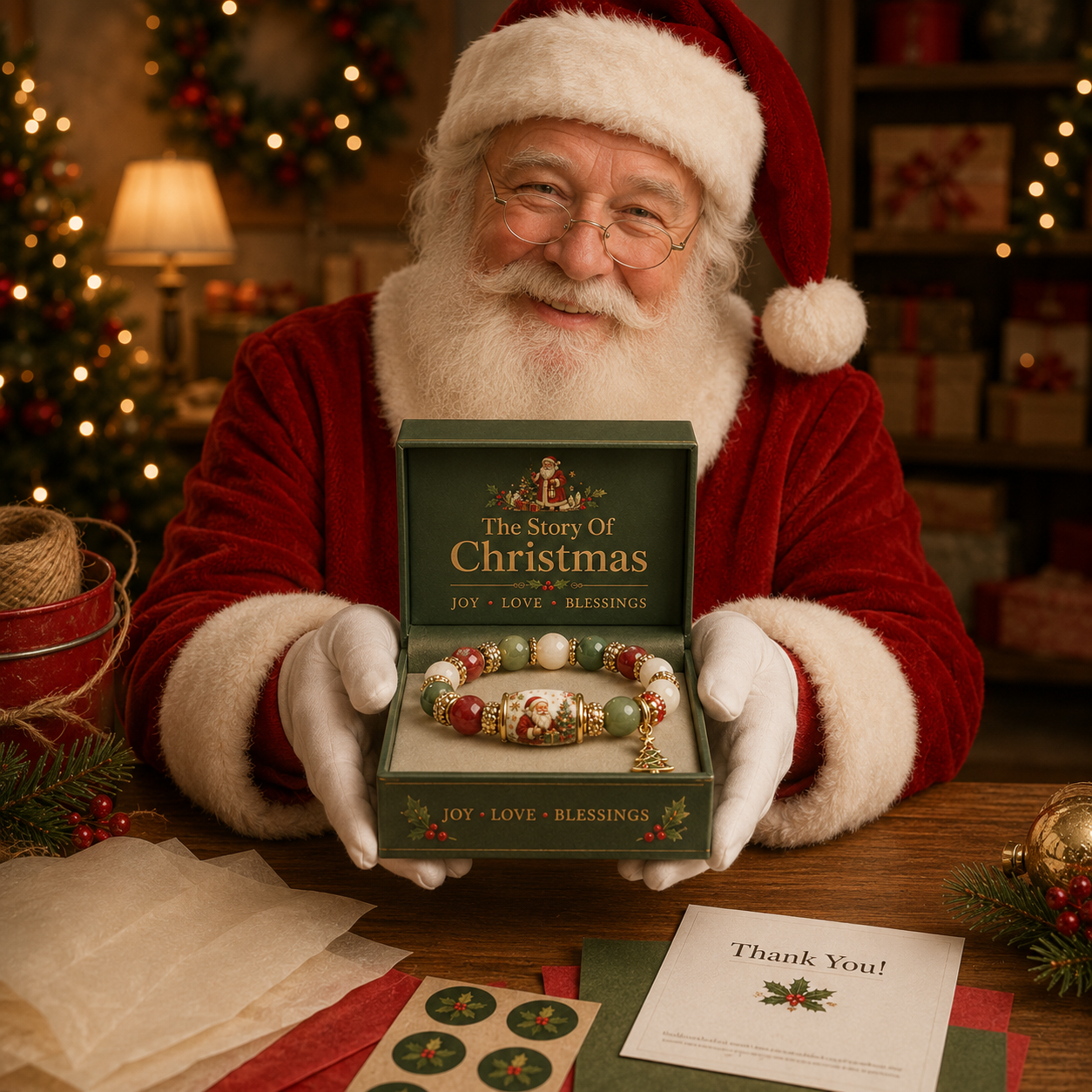 🎅 Christmas Magic Bracelet 🎄 | 2026 Limited Edition — 49% OFF Holiday Sale