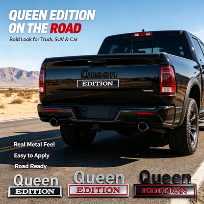 Queen Metal Emblem – When She Arrives, She Owns the Space