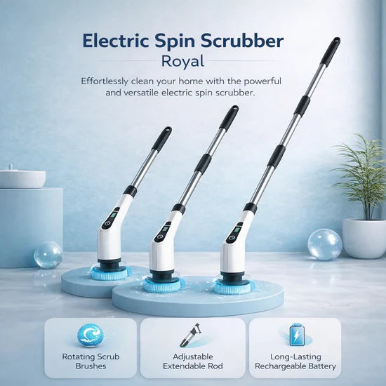 9-in-1 Cordless Power Scrubber System