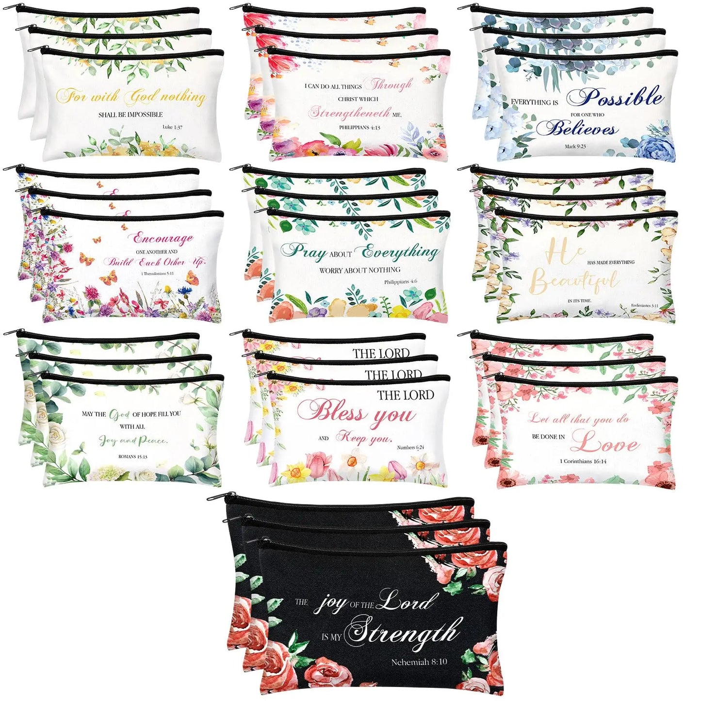 🌼Christian Makeup Bag