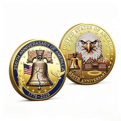 🔥LAST DAY 50% OFF✨9PCS USA 250th Anniversary Commemorative Coin Gift Set