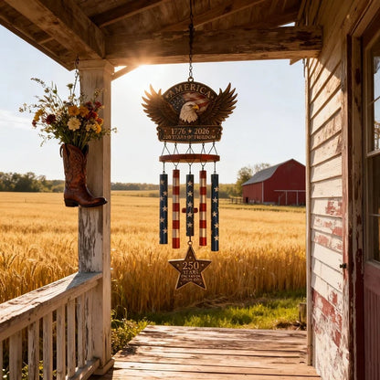🔥Last Day 49% OFF -250 Years of FreedomTM Commemorate Wind Chime