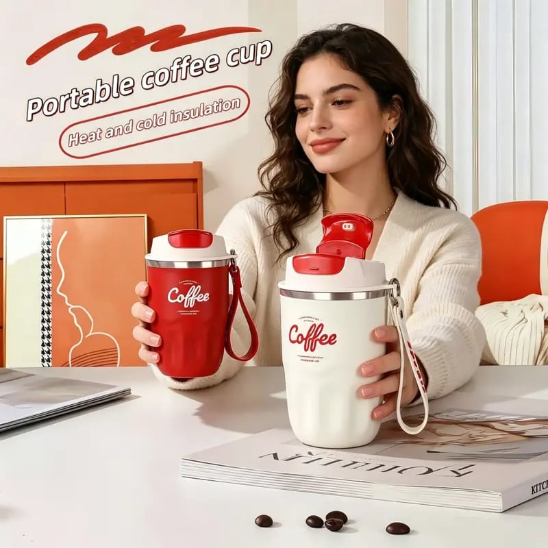🔥Last Day 50%OFF - Coffee Vacuum Flask