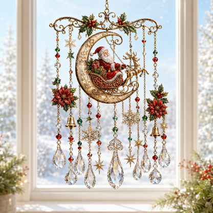 🔥Last Day 49% OFF - Handmade Christmas Stained Window Hanging