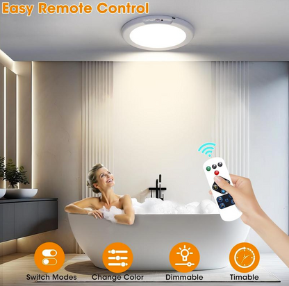 49% OFF This Week Promotions🎉🎉Rechargeable Motion Sensor Ceiling Light with Remote（🔥Buy 2 Free Shipping🔥）