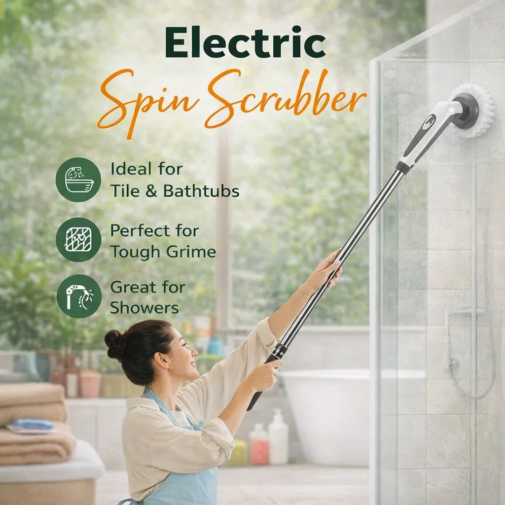 9-in-1 Cordless Power Scrubber System
