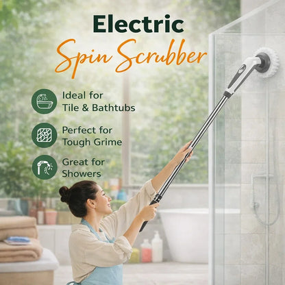 9-in-1 Cordless Power Scrubber System