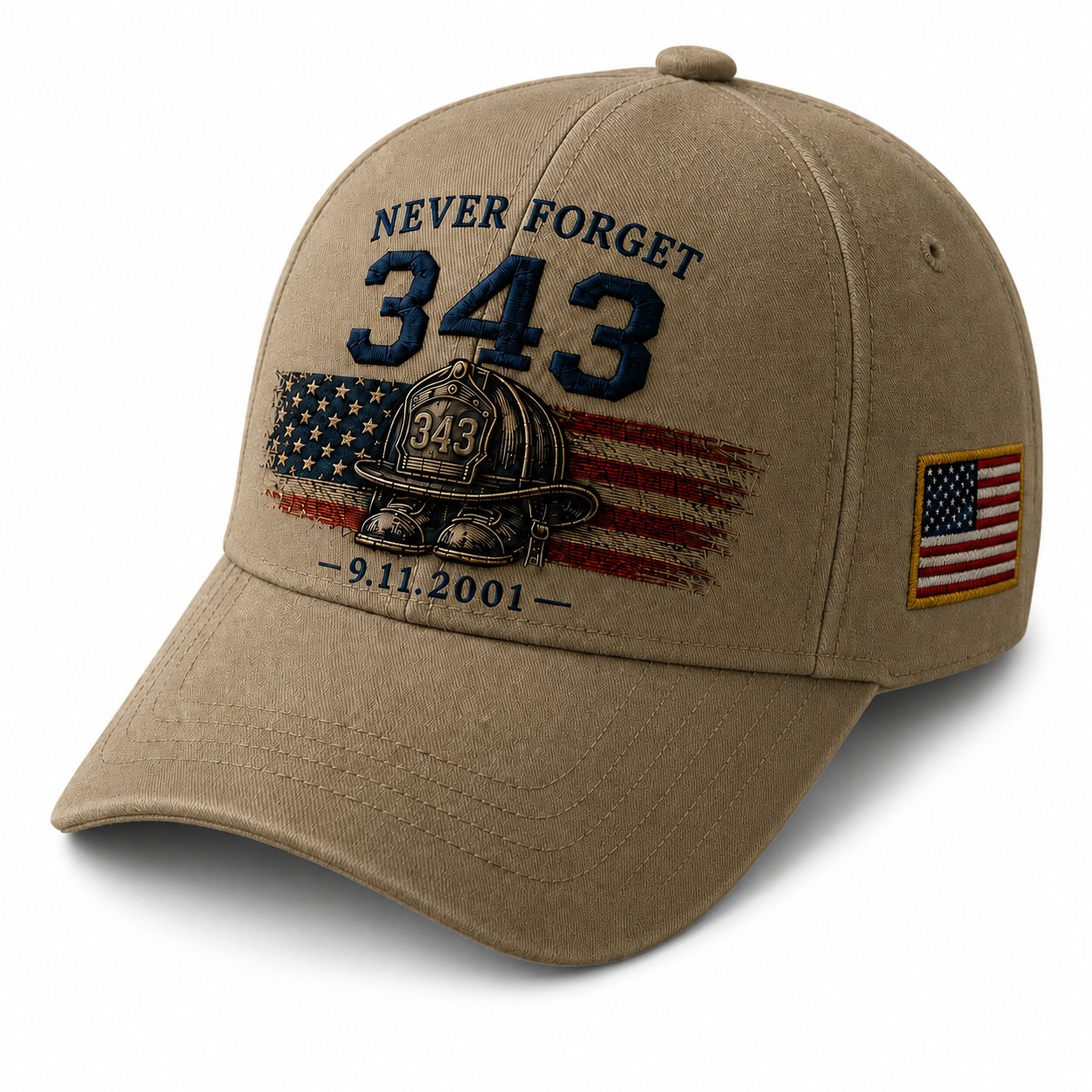 🔥Last Day 49% OFF🔥 - 🧢Never Forget 343 Memorial Cap 🎁