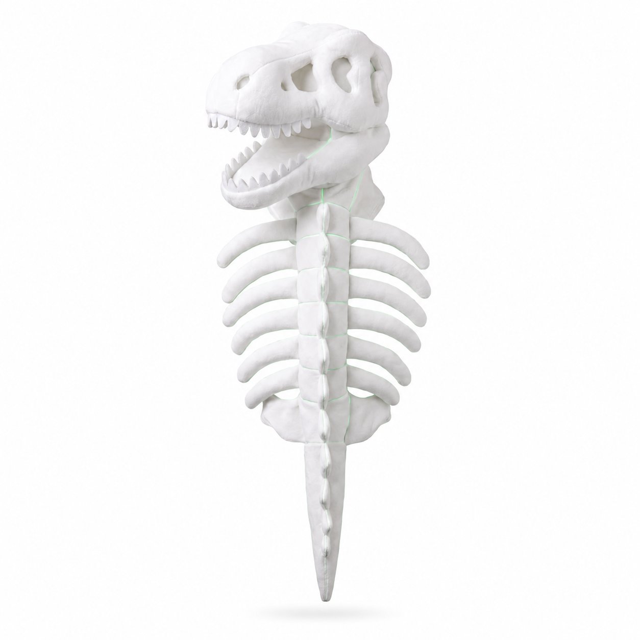 Glow-in-the-Dark Dinosaur Skeleton Pet Costume 🦖💚