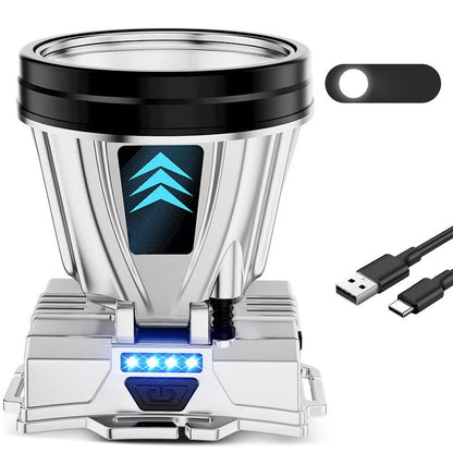High‑Power Rechargeable Bright Headlamp