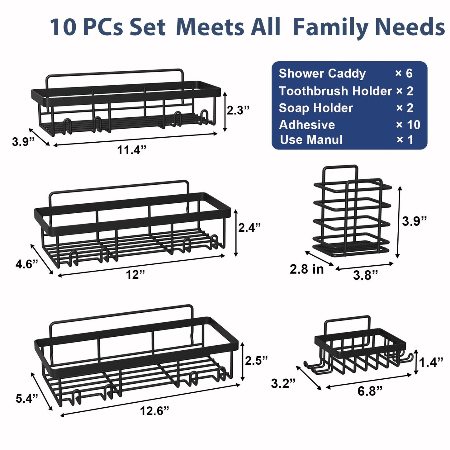 Instant Bathroom Storage — No Drills Needed