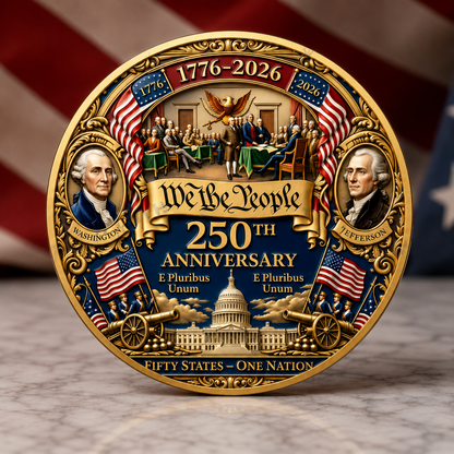 ⚡Last Day 60% OFF - United States 250th Anniversary Commemorative Challenge Coin