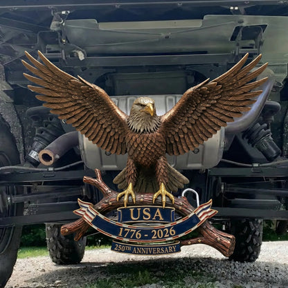 ⚡️Independence Day 50% OFF- 🦅 USA 250th Anniversary Eagle Trailer Hitch – A Legacy of Freedom on the Road