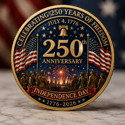 ⚡Last Day 60% OFF - United States 250th Anniversary Commemorative Challenge Coin