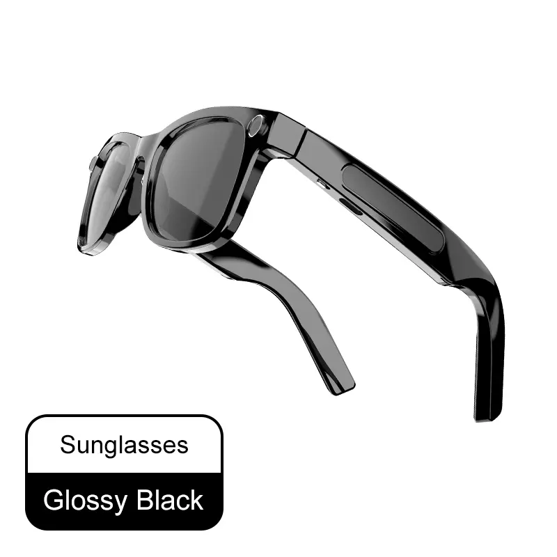 Smart Audio Glasses with HD Camera Bluetooth Wireless Open Ear Sound Anti Blue Light Outdoor