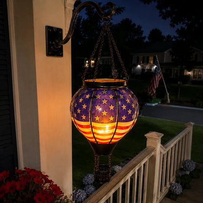🎆 250th Anniversary Solar Hot Air Balloon Lantern | Patriotic Edition
