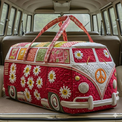 🔥LAST DAY 50% OFF-Hippie Van Quilted Duffle Bag✨