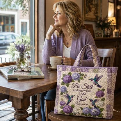 Hydrangea Hummingbird Faith Bag