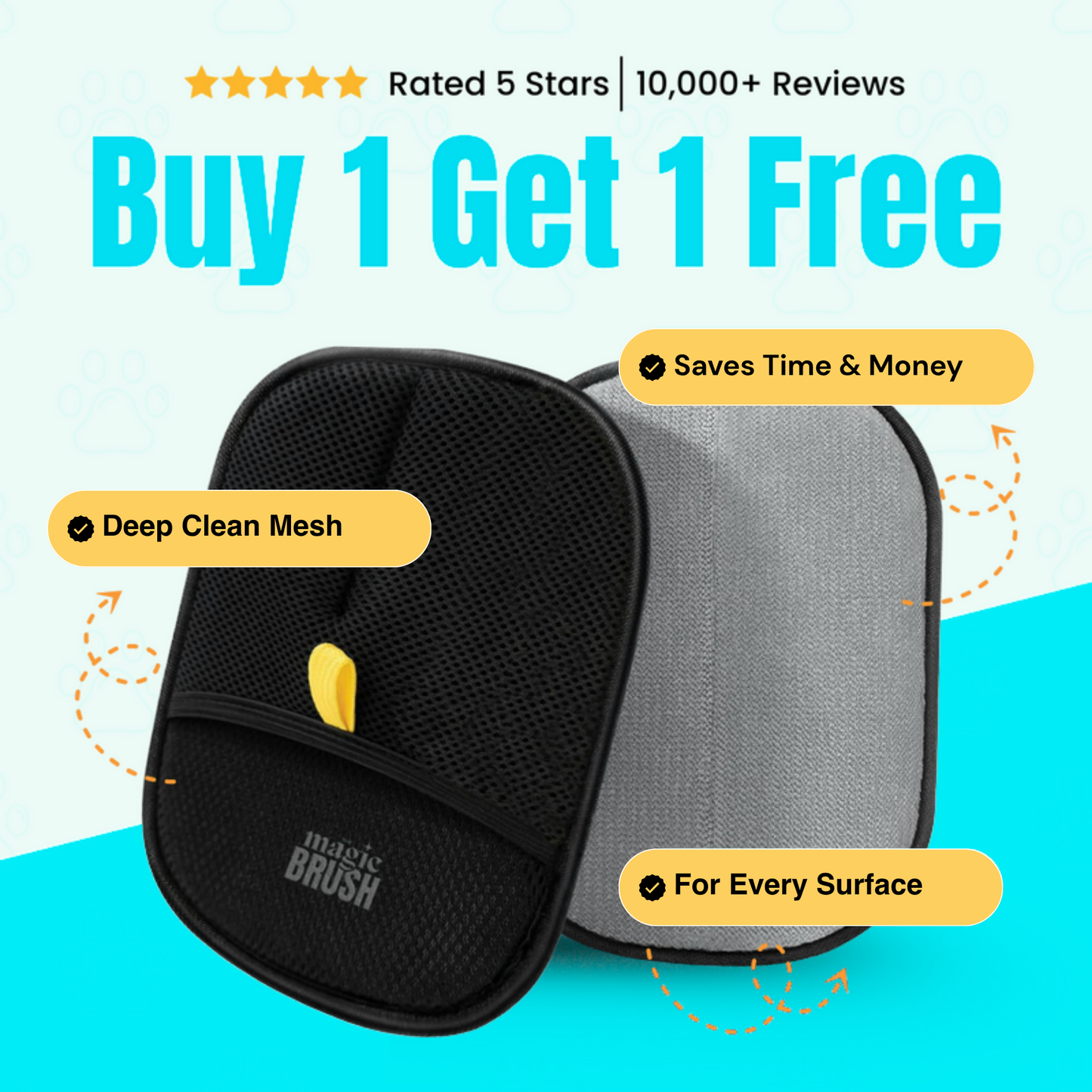 Shewater™ - Pet Hair Removal Gloves Buy 1 Get 1 Free
