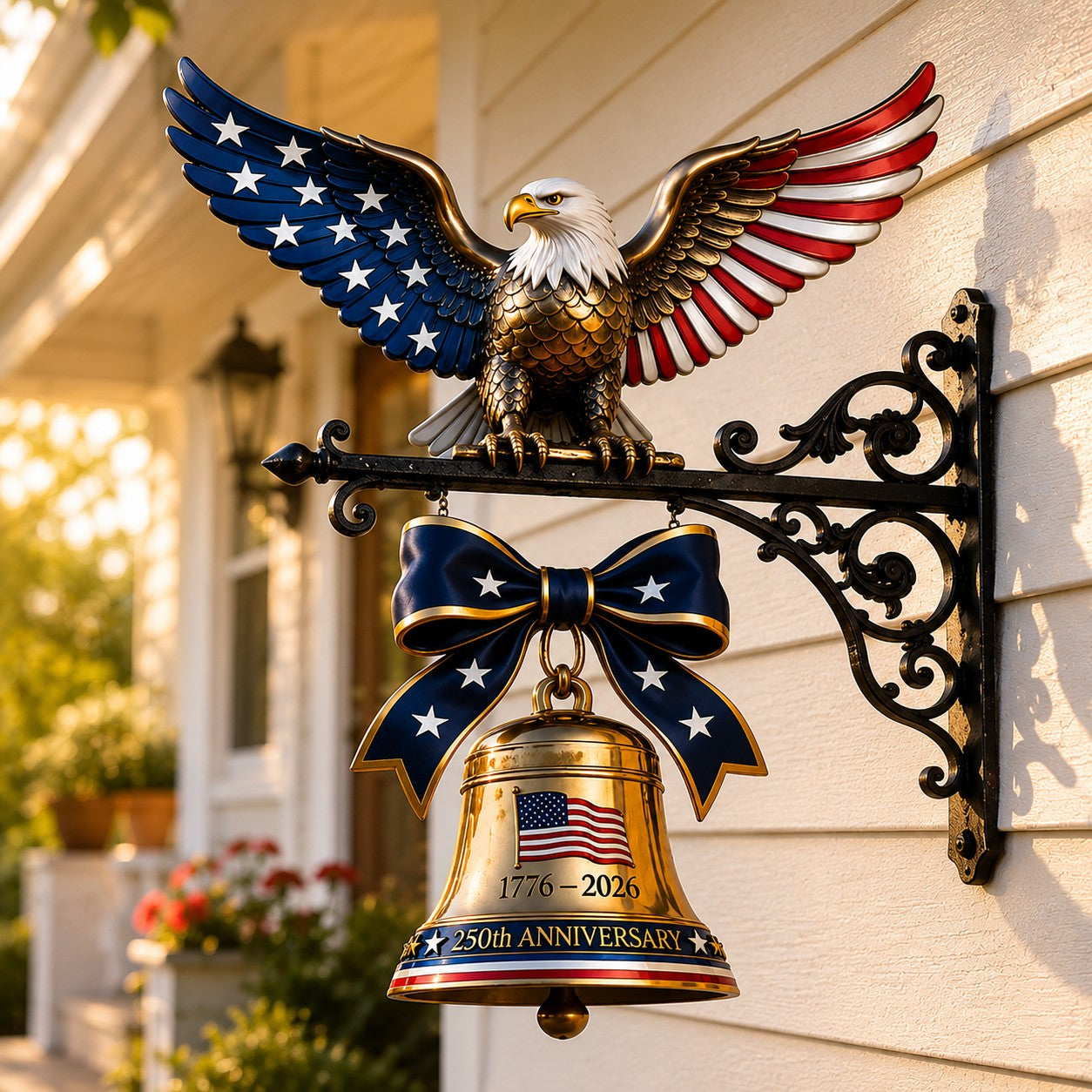 🇺🇸 Ring in the Semiquincentennial: 1776-2026 "Spirit of Liberty" Eagle Bell